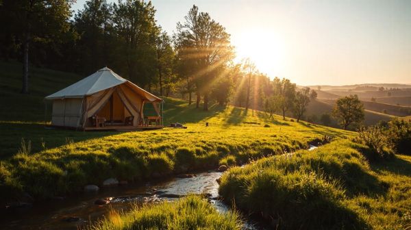 Top sites de camping 4 étoiles dans le Lot pour s'évader